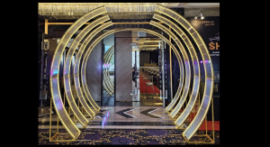 Custom 3D giant letters for Singapore event rental